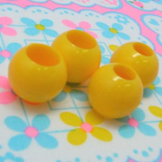 おすすめ手芸用品 9062 プラループエンド（イエロー）18mm - ピンクス 生地・手芸キット・手芸材料・手芸用品の通販