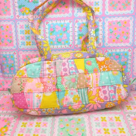 ミニボストンbag 型紙 ピンクス 生地 手芸キット 手芸材料 手芸用品の通販