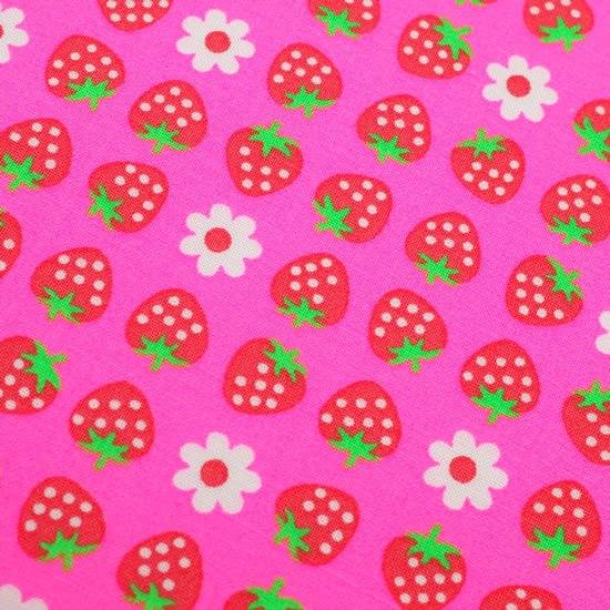 PinksBerry プリティーピンク 1mカット済 - ピンクス 可愛い生地 型紙 
