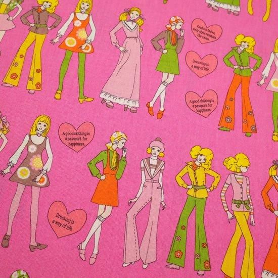 セレクト生地 70'sガール