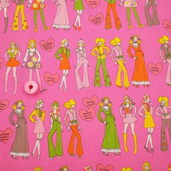 セレクト生地 70'sガール