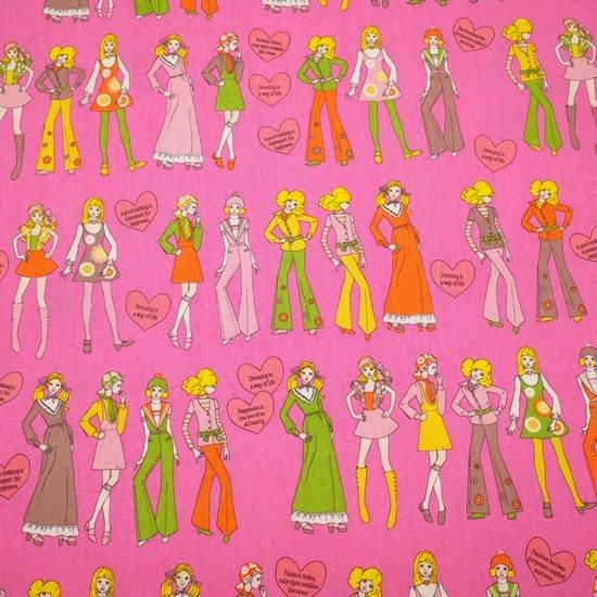 セレクト生地 70'sガール