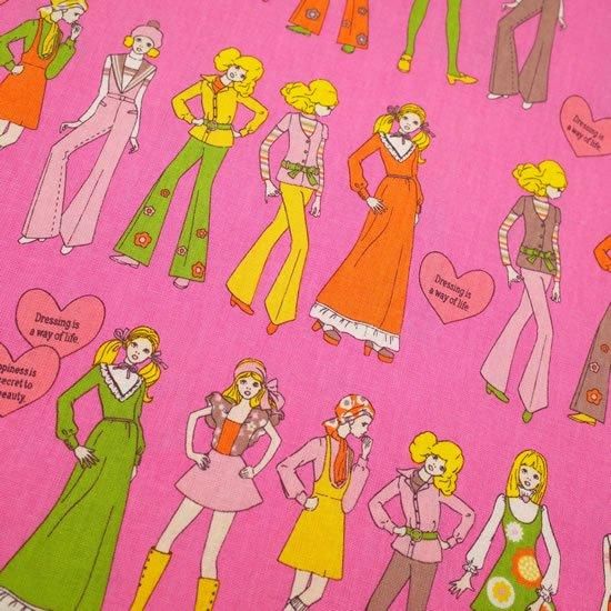 セレクト生地 70'sガール