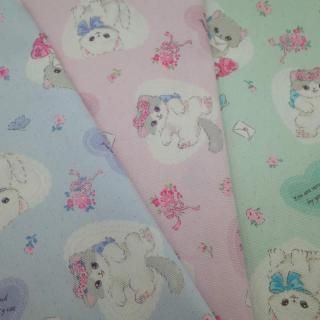 <img class='new_mark_img1' src='https://img.shop-pro.jp/img/new/icons12.gif' style='border:none;display:inline;margin:0px;padding:0px;width:auto;' />セレクト生地 キャット&ハート 3種まとめ買いセット 約50cm×110cm カット済み