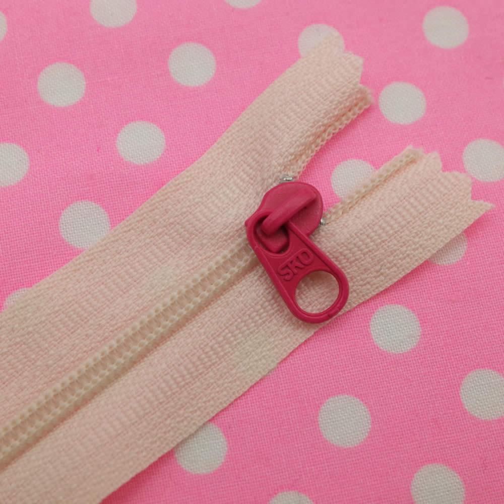 ファスナー 8cm オフホワイ