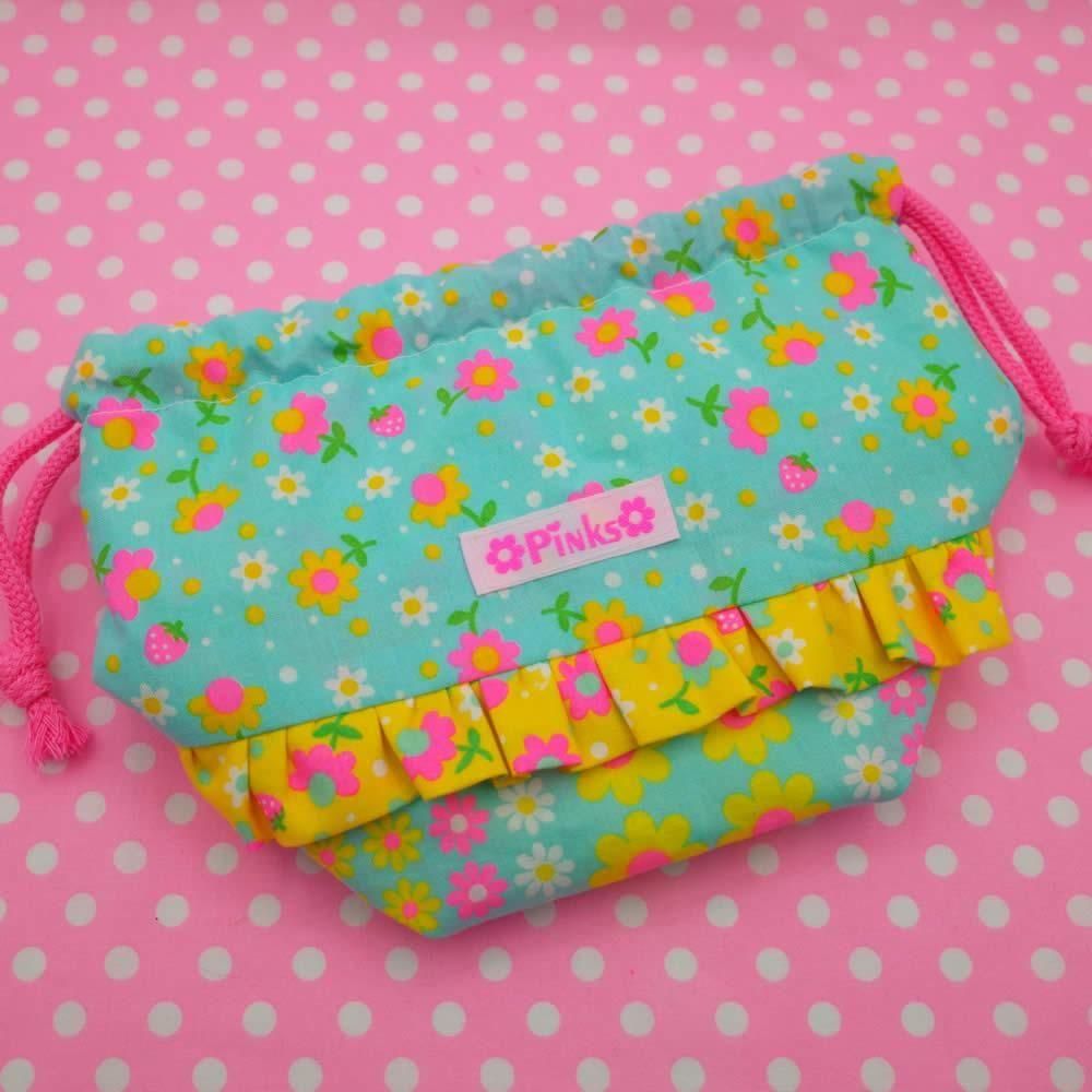 【マロン】　ティッシュポーチ　巾着　2点 ティッシュケース付きポーチ/モロッカン柄 レッド | cloth & stitch