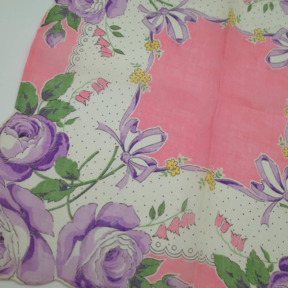 ヴィンテージ ハンカチJ SP