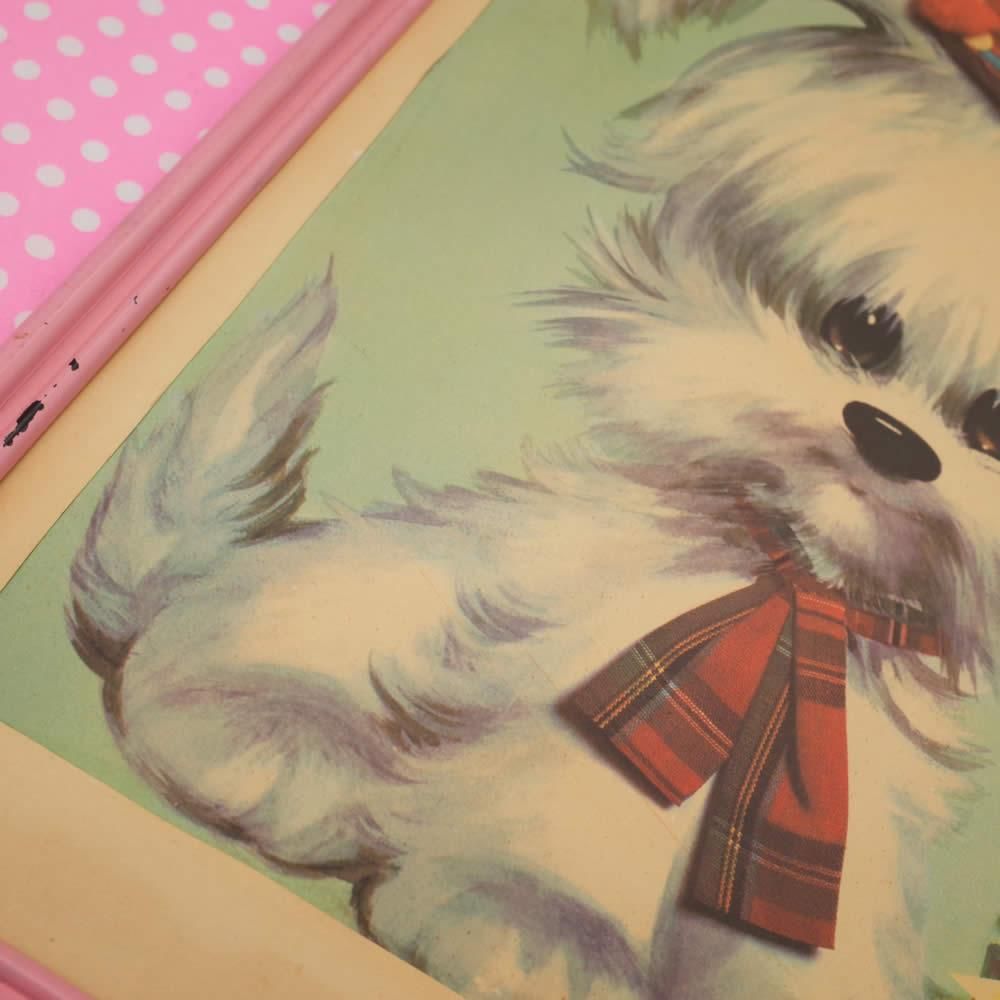 ヴィンテージ フレーム 帽子パ