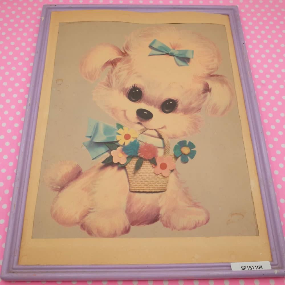 ヴィンテージ フレーム フラワ