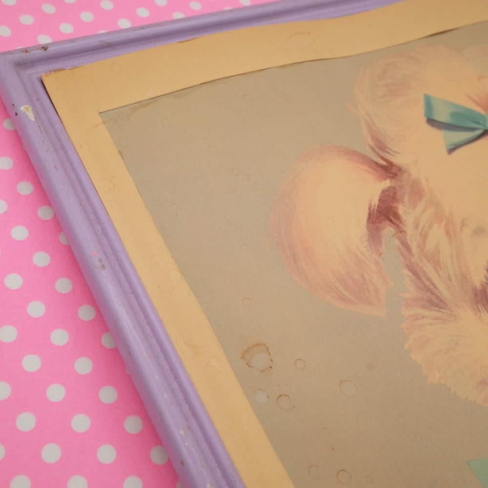 ヴィンテージ フレーム フラワ