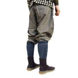 鳳皇 乗馬ズボン(サージ生地・グレー) 画像3