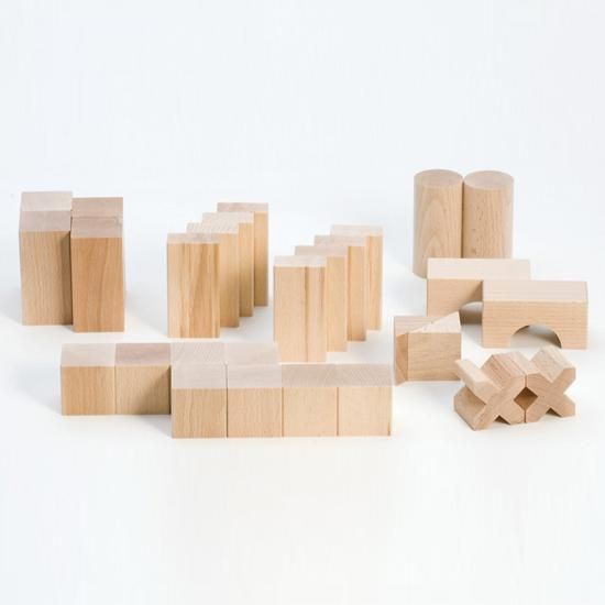 セレクタ社 BLOCKS・スターターセット・小 - 海外の木のおもちゃ