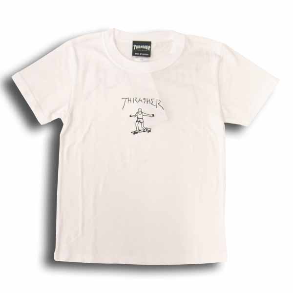 THRASHER スラッシャーマークゴンザレスとのコラボTEEGONZ KIDS TEE