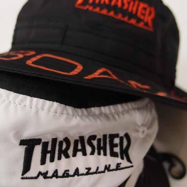 Thrasher スラッシャースラッシャーマガジンロゴ 撥水加工ジュニアハットthrasher Magazine Logo Junior Hat ブランド子供服 ベビー服のnuts Kids Clothing ナッツキッズクローズ