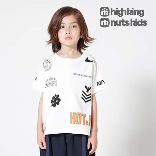 21春夏sale40 Off Highking ハイキングthink Short Sleeve歴代デザインをイラスト化したシンクショートスリーブホワイト ブランド子供服 ベビー服のnuts Kids Clothing ナッツキッズクローズ