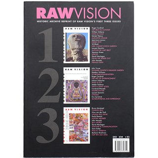 Raw Vision 123: Historic Archive Reprint of Raw Vision's First Three Issues