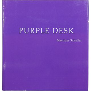 Matthias Schaller: Purple Desk　マティアス・シャーラー