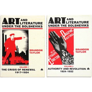 Art and Literature Under the Bolsheviks Vol.1+Vol.2　ボリシェビキ下の芸術と文学　2冊セット