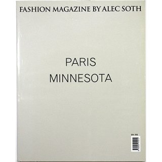 <img class='new_mark_img1' src='https://img.shop-pro.jp/img/new/icons5.gif' style='border:none;display:inline;margin:0px;padding:0px;width:auto;' />Fashion Magazine by Alec Soth: Paris / Minnesota　アレック・ソス