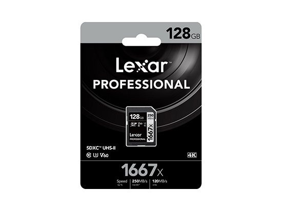 SDカード 128GB SDXC Lexar  Professional