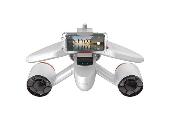 SUBLUE WhiteShark MixPro 水中スクーター (ホワイト) +予備バッテリー1本 - セキドオンラインストア　DJI  ドローン｜PGYTECH SUBLUE HOBBYWING 総代理店