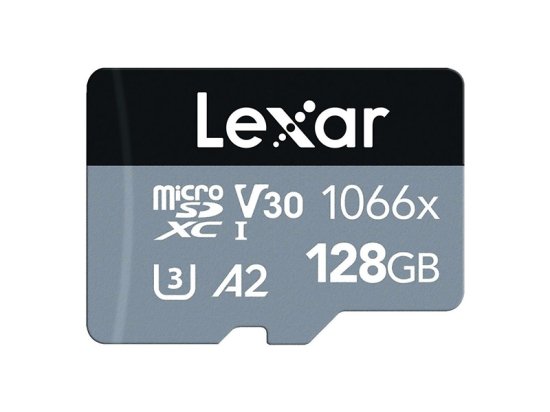 Lexar microSDXCカード[128GB] Professional Silver 1066x Class10 UHS