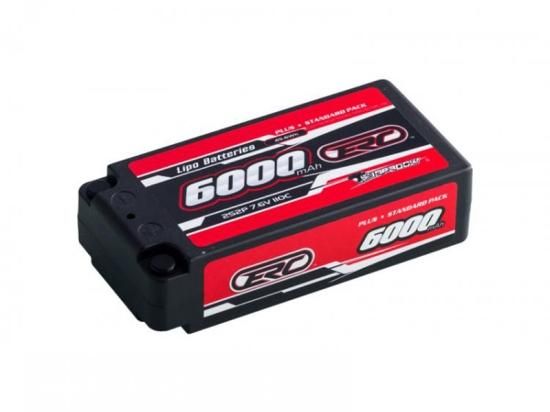 SUNPADOW 7.6V / 6000mAh / 110C / ERC Plus リポバッテリー (ショート ...