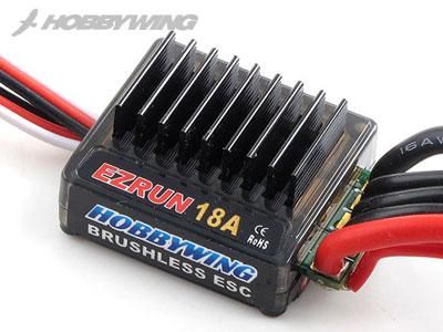 HOBBYWING EZRUN-18A BEC内蔵1A/6V【1/18用】 - セキドオンラインストア DJI ドローン｜PGYTECH SUBLUE  HOBBYWING 総代理店