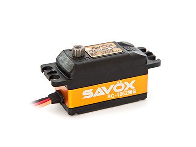SAVOX SC-1252MG 超高速・コアレス デジタルサーボ - セキドオンライン 