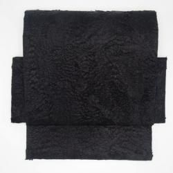 二部式帯 エコファー ブラック