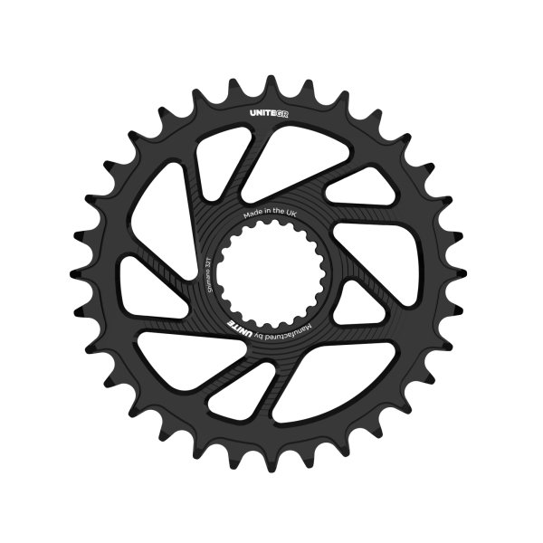 UNITE Co CHAINRING V2 - SHIMANO DIRECT MOUNT BOOST BLACK -  東京都世田谷区のマウンテンバイクショップ 小川輪業商会webshop