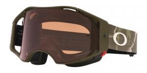 OAKLEY Airbrake® MTB Goggles Prizm Mx Bronze Lenses, 
Dark Brush Camo Strap