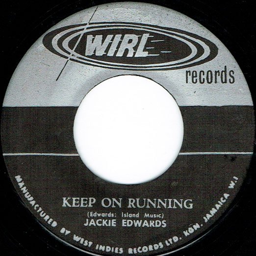 jackie edwards keep on running レコード