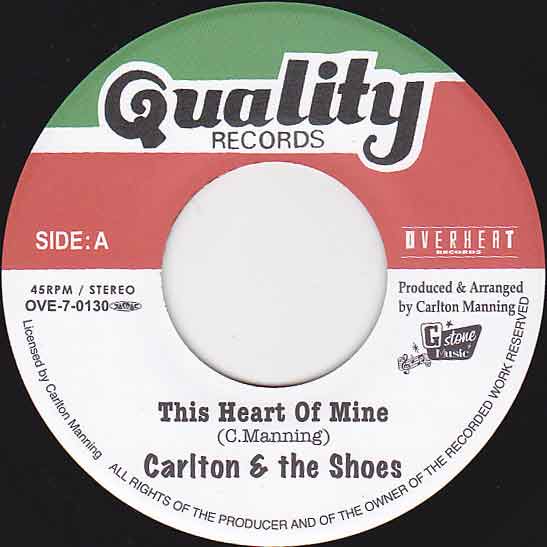 未】A:THIS HEART OF MINE / CARLTON AND THE SHOES【未】B:VERSION