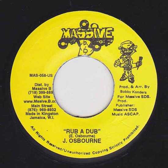 RUB A DUB / JOHNNY OSBOURNE - STAMINA RECORDS / VINTAGE REGGAE