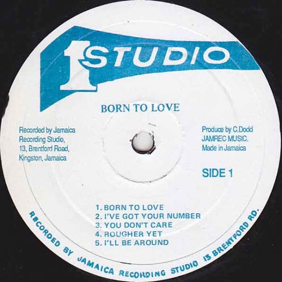 RE-USED】BORN TO LOVE / SLIM SMITH - STAMINA RECORDS / VINTAGE