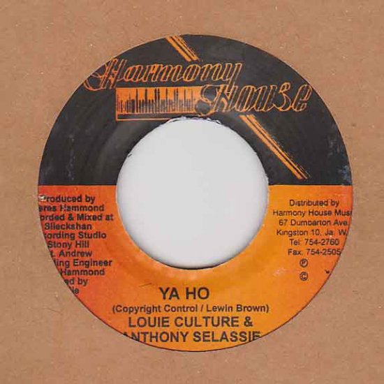 RE-USED】YA HO / LOUIE CULTURE & ANTHONY SELASSIE - STAMINA