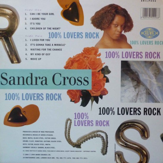 100% LOVERS ROCK / SANDRA CROSS - STAMINA RECORDS / VINTAGE REGGAE