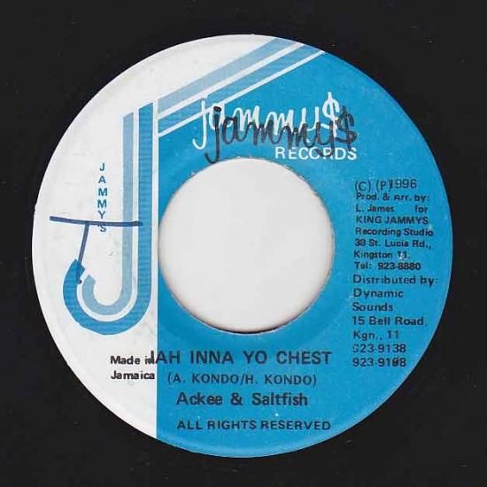 JAH INNA YO CHEST / ACKEE & SALTFISH - STAMINA RECORDS / VINTAGE