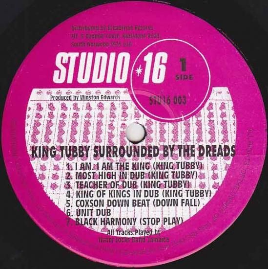 RE-USED】KING TUBBY SURROUNDED BY THE DREADS AT THE NATIONAL