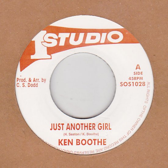 RE-USED】A:JUST ANOTHER GIRL / KEN BOOTHE【RE-USED】B:DON'T WANT