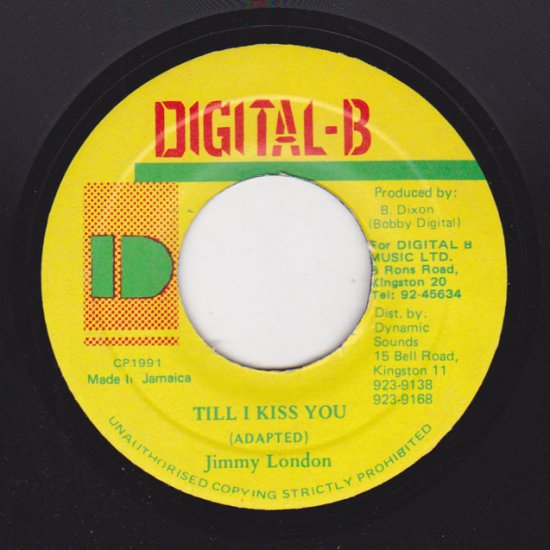 TILL I KISS YOU / JIMMY LONDON - STAMINA RECORDS / VINTAGE REGGAE RECORD  SHOP