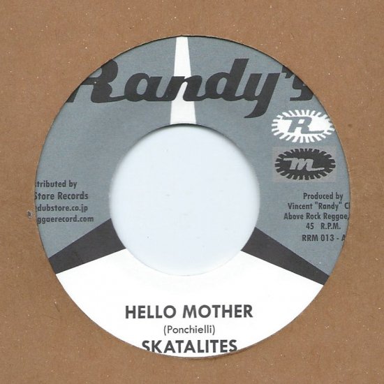 RE-USED】A:HELLO MOTHER / THE SKATALITES【RE-USED】B:MY LOVE ...