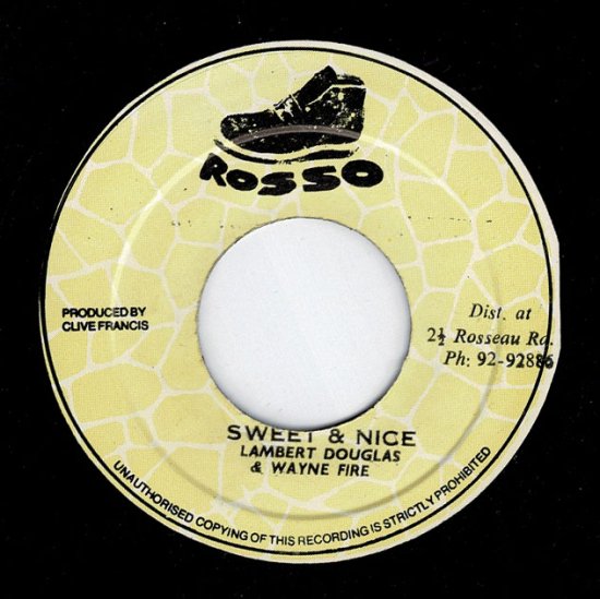 SWEET & NICE / WAYNE FIRE & LAMBERT DOUGLAS - STAMINA RECORDS