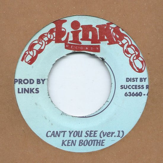 RE-USED】A:CAN'T YOU SEE (VER.1) / KEN BOOTHE【RE-USED】B:CAN'T 