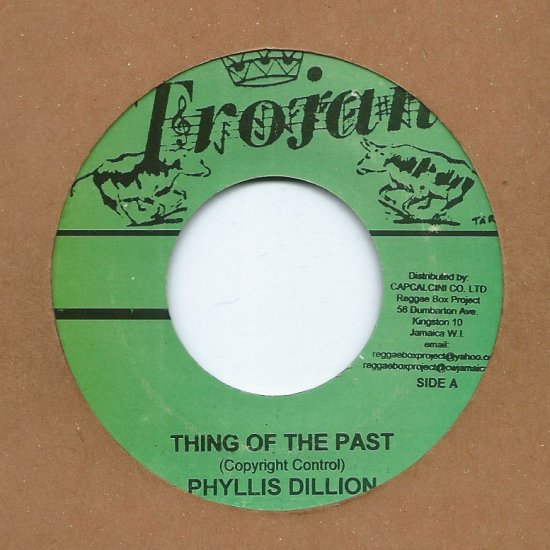 PHYLLIS DILLON THINGS OF THE PAST