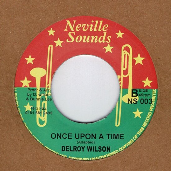 RE-USED】B:ONCE UPON A TIME / DELROY WILSON【RE-USED】A:I WANT TO ...