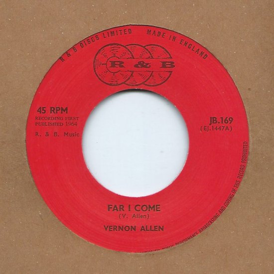 RE-USED】B:BABYLON / VERNON ALLENA:FAR I COME / VERNON ALLEN