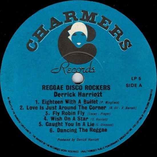 REGGAE DISCO ROCKERS / DERRICK HARRIOTT - STAMINA RECORDS