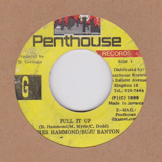 RE-USED】PULL IT UP / BUJU BANTON & BERES HAMMOND - STAMINA